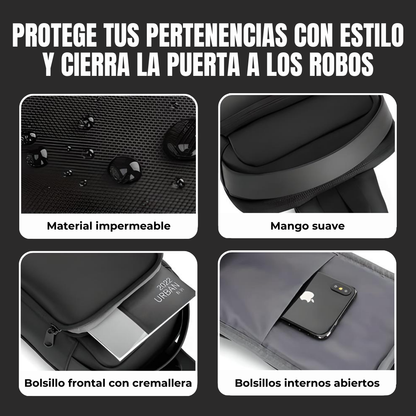 SafePro® - Bolso Cruzado Antirrobo