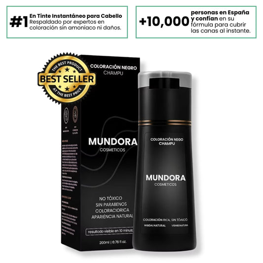 Shampoo Mundora Color ® | Resultados en 10 minutos