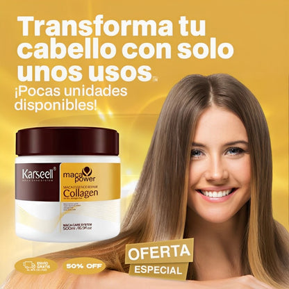 Mascarilla Capilar Karsell: Renueva y Revitaliza tu Cabello ¡OFERTA 2X1!