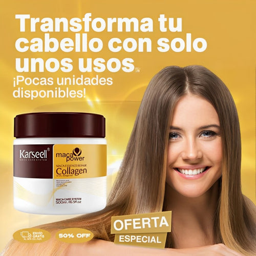 Mascarilla Capilar Karsell: Renueva y Revitaliza tu Cabello ¡OFERTA 2X1!