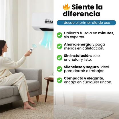 SplitMax® | Aire Acondicionado y Calefactor 2 EN 1
