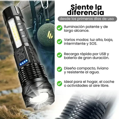 Linterna MaxForce™ (Linterna Táctica Laser) OFERTA 2X1