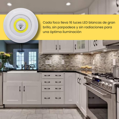 Pack 3 Luces Led Alta Intensidad