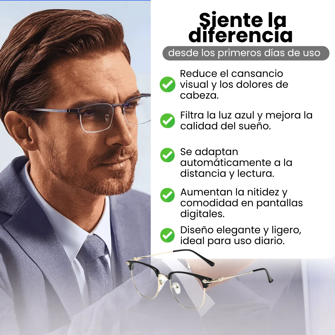 Gafas MultiMed | MULTIFOCALES 2 en 1 Con PROTECCIÓN Contra La LUZ AZUL ¡OFERTA 2X1!
