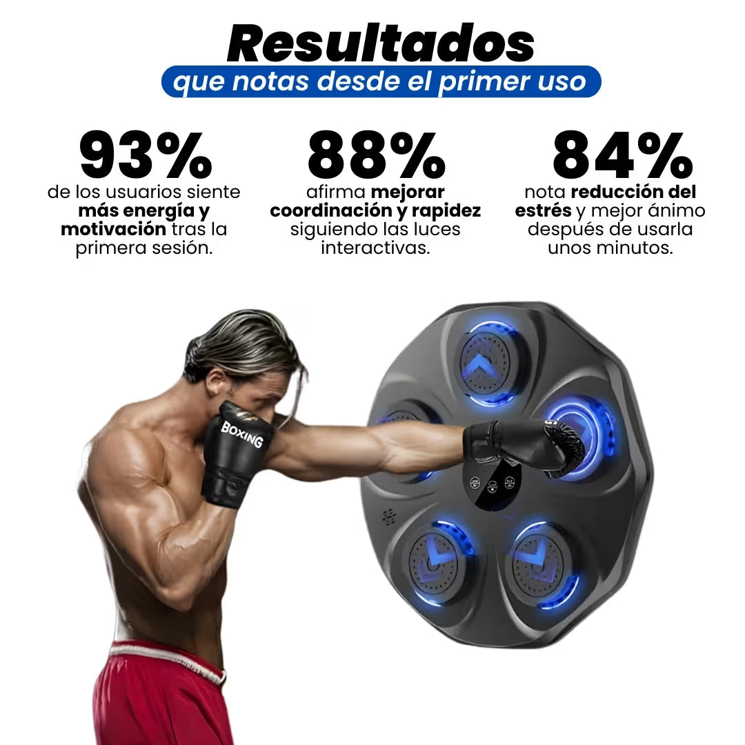 Máquina de boxeo inteligente + GUANTES DE REGALO ¡SOLO HOY!