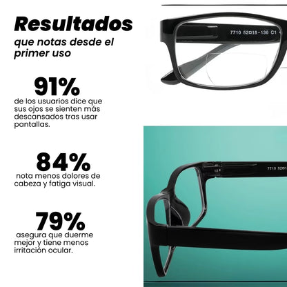 Gafas MultiMed con Montura Retro | MULTIFOCALES 2 en 1 Con PROTECCIÓN Contra La LUZ AZUL ¡OFERTA 2X1!