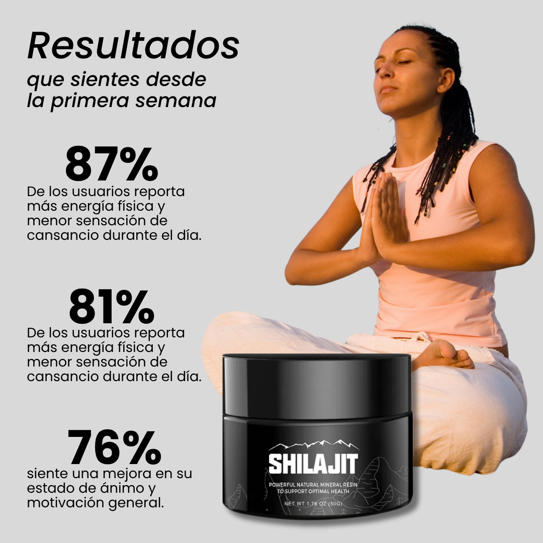 OFERTA 2X1 - Resina Orgánica Pura del Himalaya SHILAJIT 100g