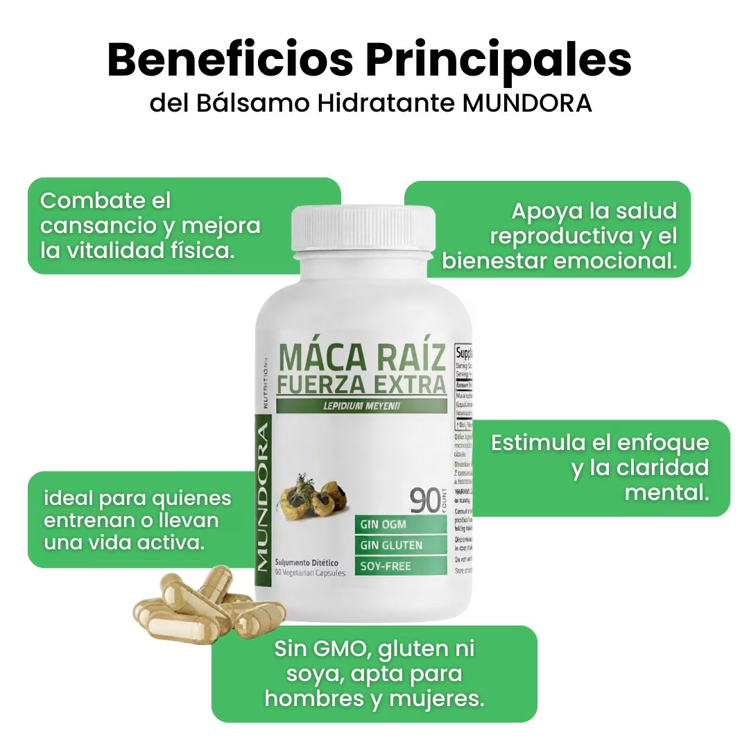 Máca Raíz Fuerza Extra® | MUNDORA OFERTA 2X1