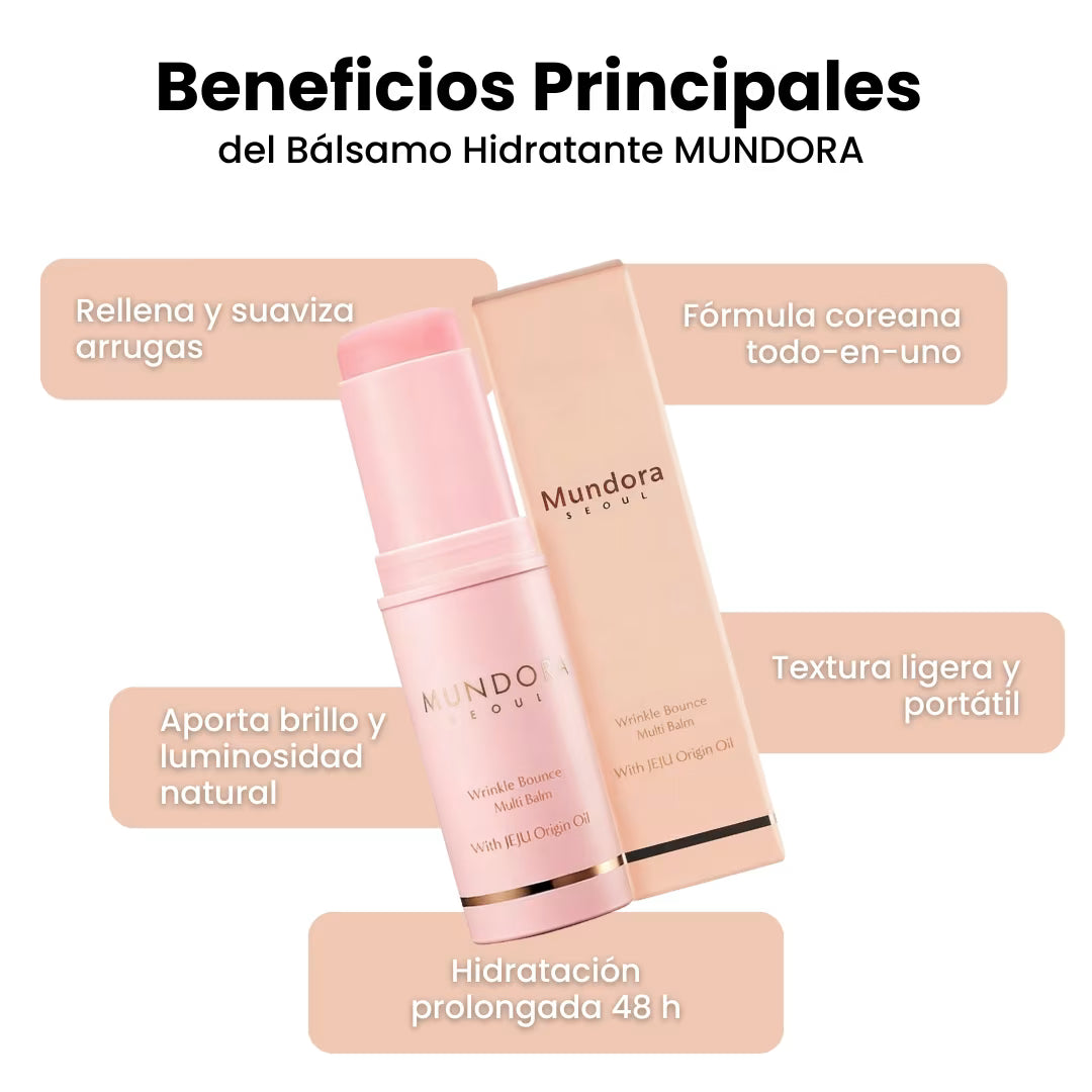 MUNDORA® Wrinkle Bounce Multi Balm | Bálsamo Antiarrugas OFERTA 2X1 ¡SOLO HOY!