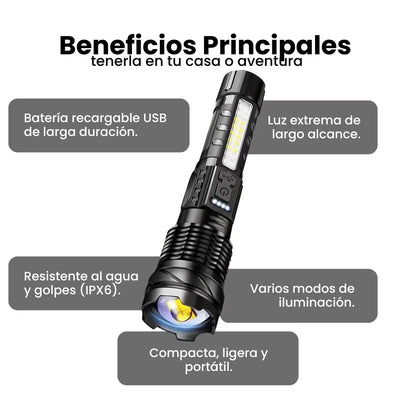 Linterna MaxForce™ (Linterna Táctica Laser) OFERTA 2X1