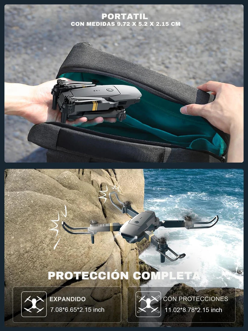 DronTech Pro™ 4K + MALETÍN GRATIS