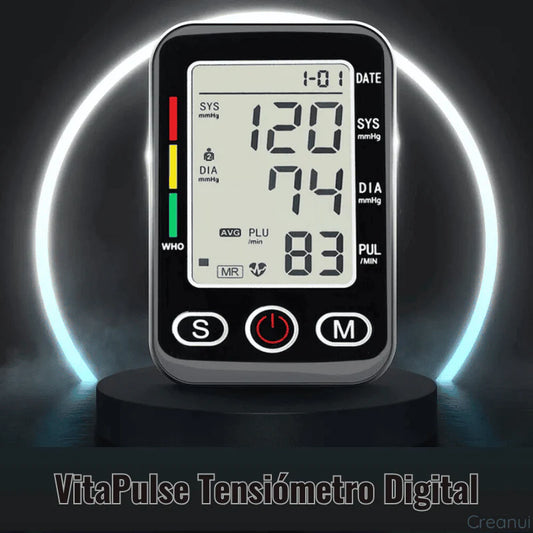VitaPulse Tensiómetro Digital de Brazo