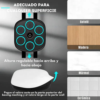 Máquina de boxeo inteligente + GUANTES DE REGALO ¡SOLO HOY!
