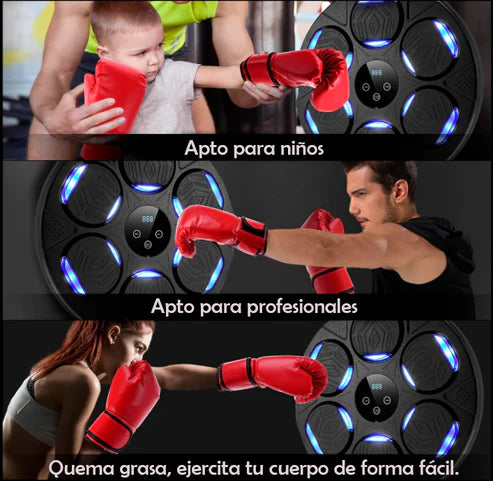 Máquina de boxeo inteligente + GUANTES DE REGALO ¡SOLO HOY!