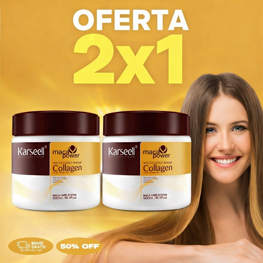 Mascarilla Capilar Karsell: Renueva y Revitaliza tu Cabello ¡OFERTA 2X1!