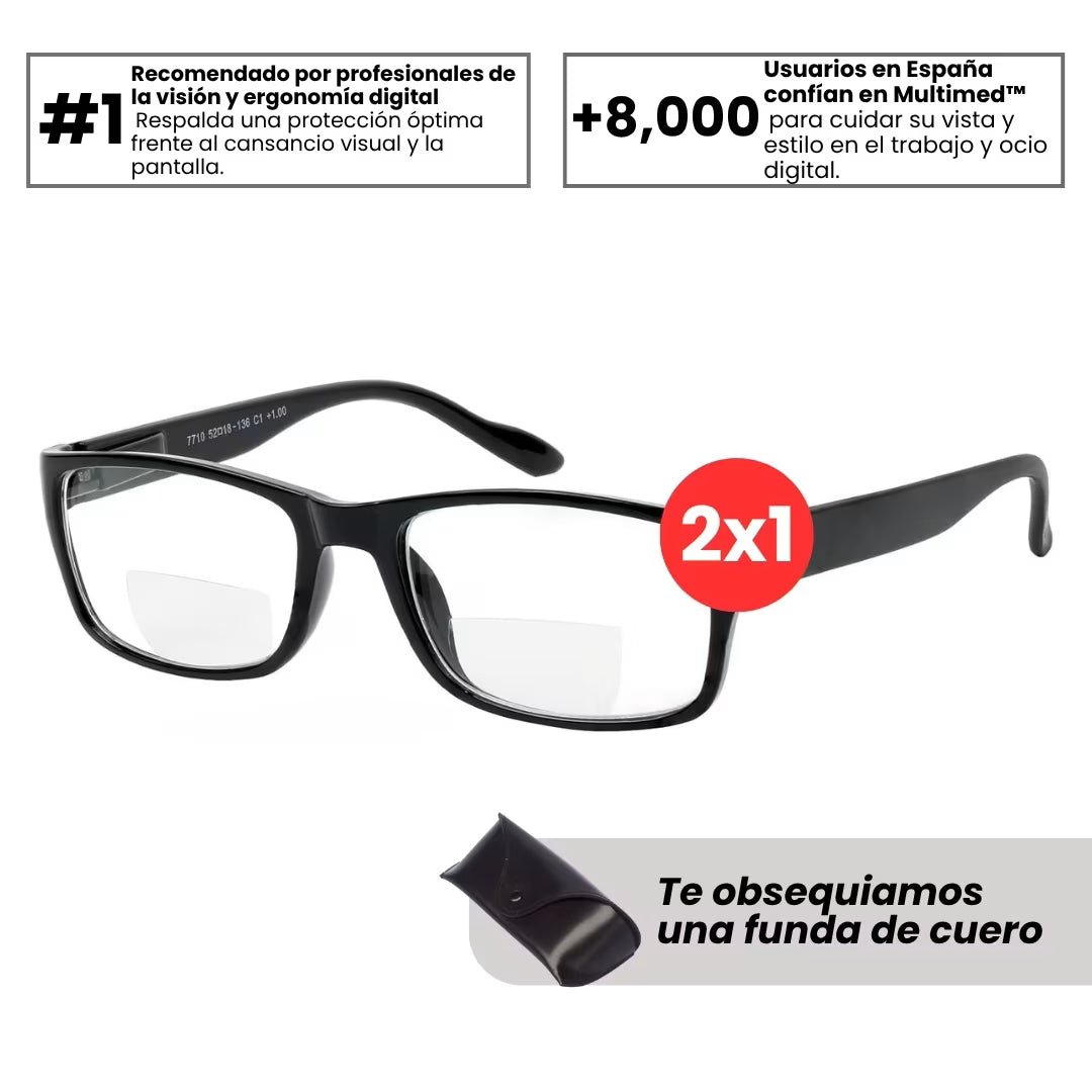 Gafas MultiMed AutoGraduables | MULTIFOCALES 2 en 1 Con PROTECCIÓN Contr a La LUZ AZUL ¡OFERTA 2X1!