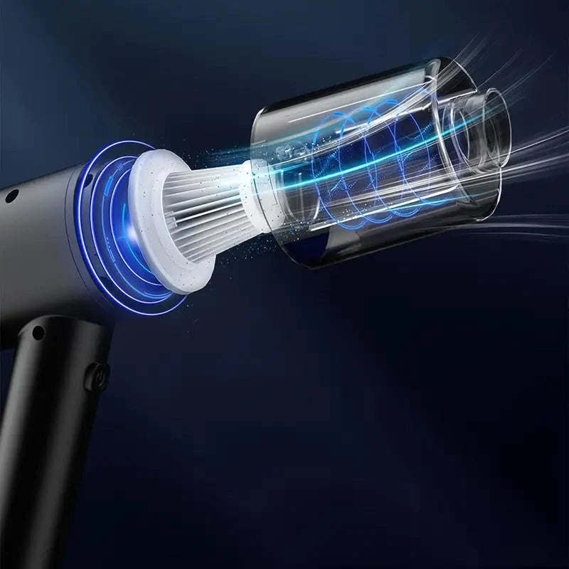 TurboClean™ - Aspirador Potente 8 EN 1 + 2 FILTROS GRATIS