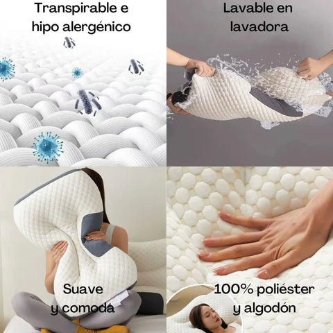 Almohada Ortopédica Cervical Premium CONFORTPLUS™