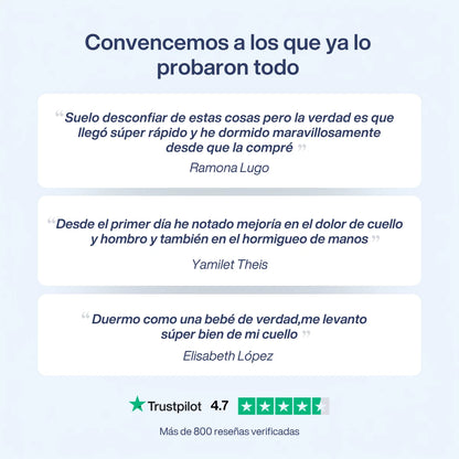Dormelia™ - Almohada Cervical + Funda Gratis