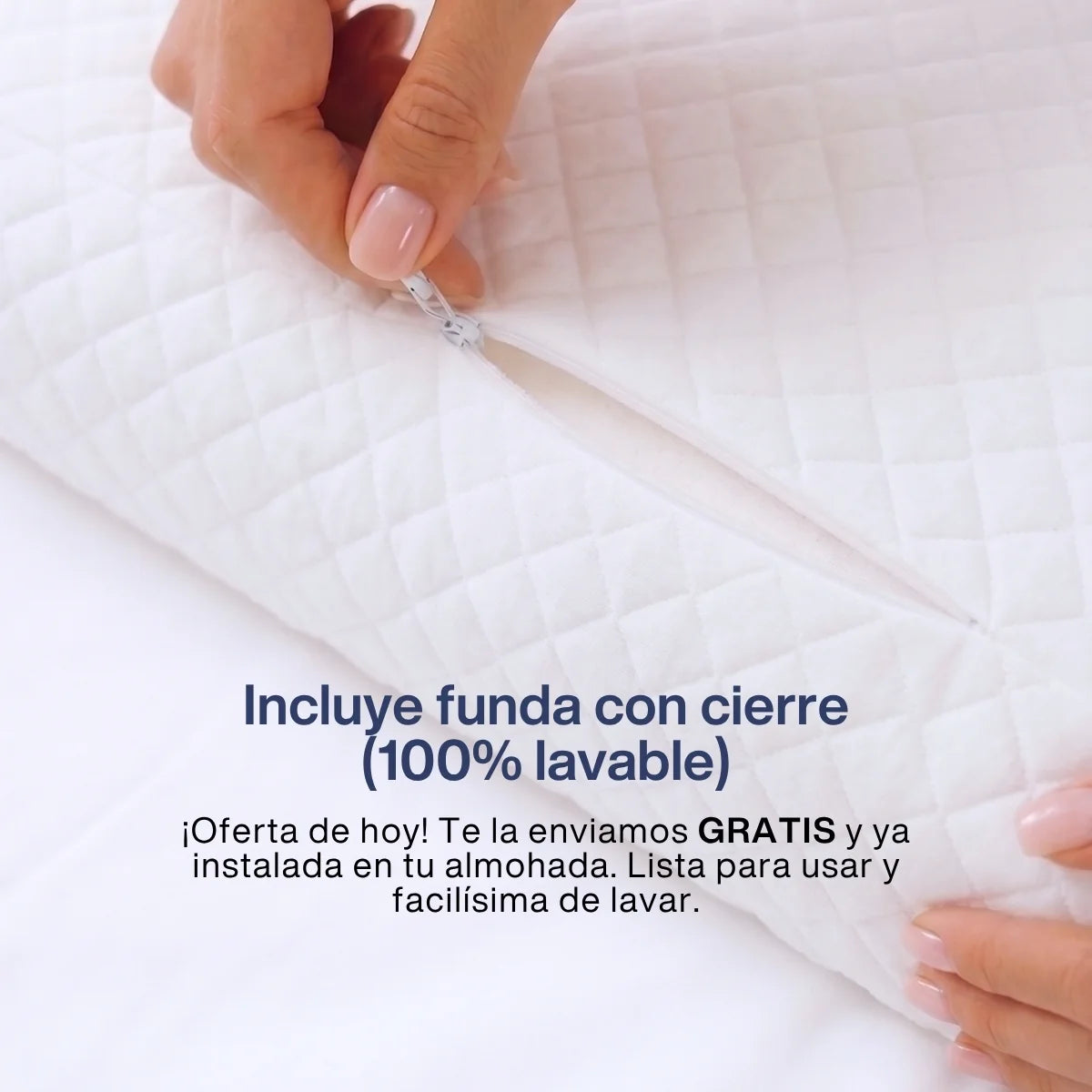 Dormelia™ - Almohada Cervical + Funda Gratis