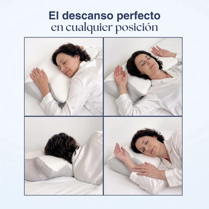 Dormelia™ - Almohada Cervical + Funda Gratis