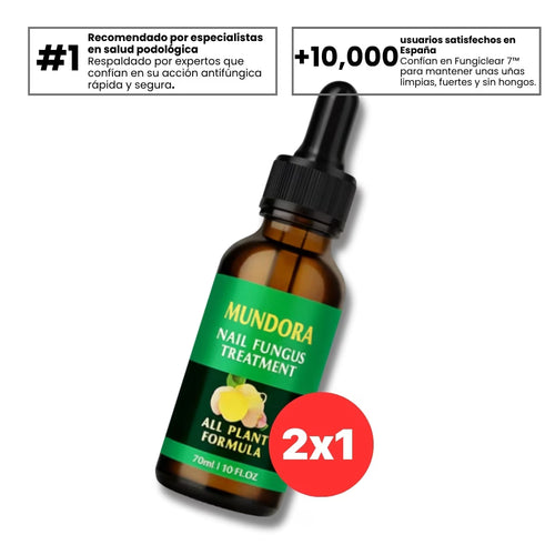 Fungiclear 7™ - TRATAMIENTO ANTI HONGOS 7 DÍAS 100% NATURAL