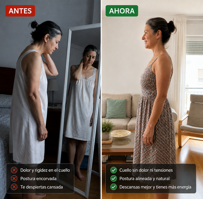 OFERTA 2X1 ¡SOLO HOY! | Nuvexa Original™ — Almohada cervical para un descanso con mejor postura