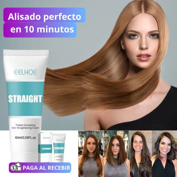 EELHOE® - CREMA CAPILAR DE KERATINA PARA ALISAR EL CABELLO - OFERTA 2X1