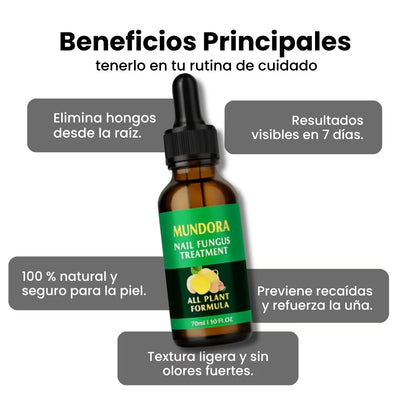 Fungiclear 7™ - TRATAMIENTO ANTI HONGOS 7 DÍAS 100% NATURAL