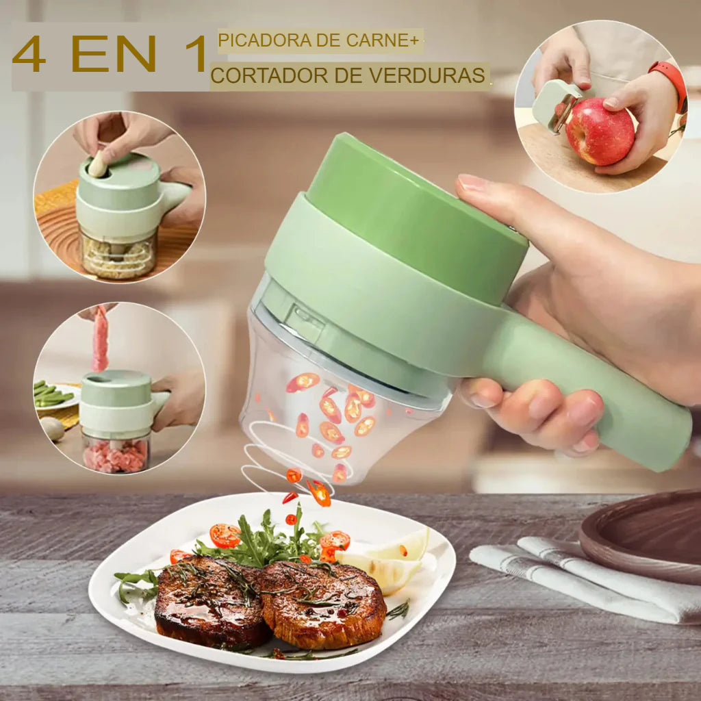 Cortador de Verduras Eléctrico 4 en 1-VeggieSlice™