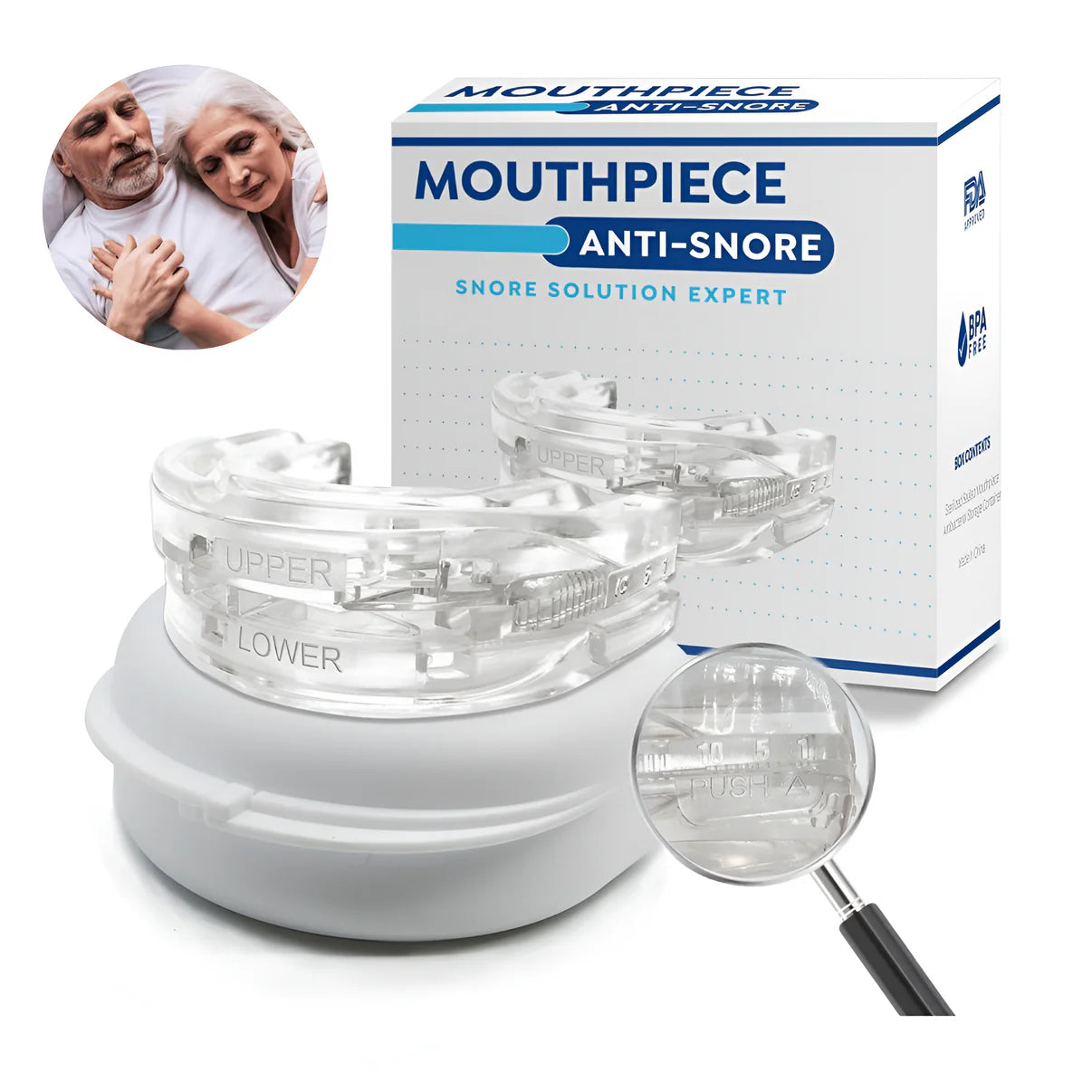 Protector Antirronquido Sueño Pleno OFERTA 2×1