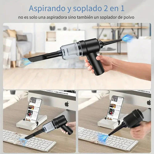 TurboClean™ - Aspirador Potente 8 EN 1 + 2 FILTROS GRATIS