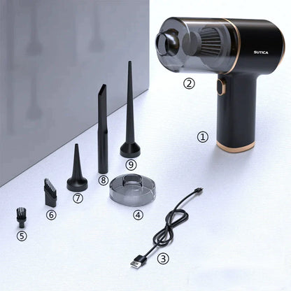 TurboClean™ - Aspirador Potente 8 EN 1 + 2 FILTROS GRATIS