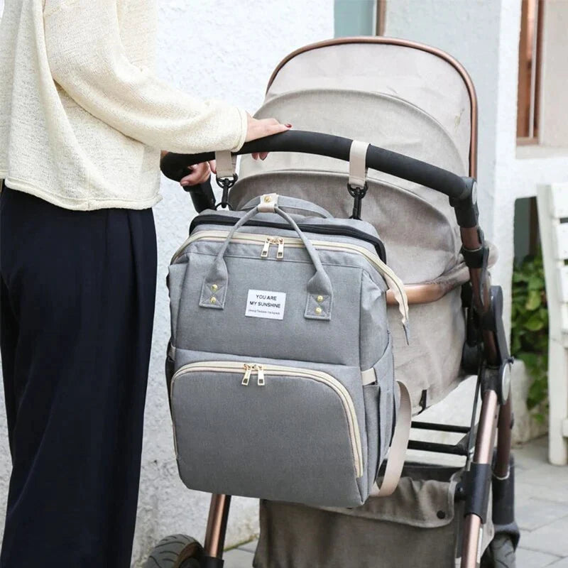 Mochila, Cambiador y Cuna 3 en 1 - BabyBag™